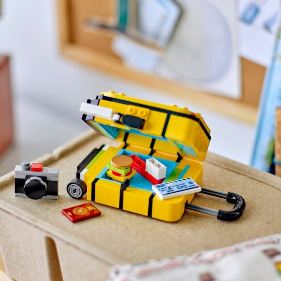 Lego: Yellow Travel Suitcase 40817 | eBay NEW  Yellow Travel Suitcase Vacation Build Block Toy 40817